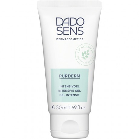 Dado Sens PurDerm Intensivgel, Дадо Сенс обезжиренный специальный гель для прыщей и угрей и сильной жирной кожи, 50 мл