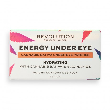 Revolution Skincare Good Vibes Energy Cannabis Sativa Eye Patch Set  Набор патчей для глаз Good Vibes Energy Cannabis Sativa