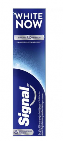 Signal Zahnpasta white now Сигнал Зубная паста отбеливающая, эффект через 3 дня, 75 мл