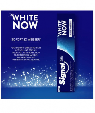 Signal Zahnpasta white now Сигнал Зубная паста отбеливающая, эффект через 3 дня, 75 мл