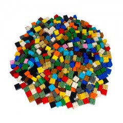 LEGO LEGO 2x2 Steine bunt - 100 Stuck - Colorful brick mix 3003 Кубики LEGO 2x2 — 100 штук — Разноцветная смесь кирпичей 3003