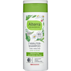Alterra NATURKOSMETIK 7 Kräuter Shampoo, Альтерра Шампунь из 7 трав 200мл