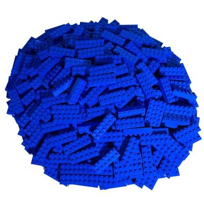 LEGO LEGO blaue Steine 2x6 Hochsteine - blue - 2456 Menge 100x Голубые кирпичи LEGO 2x6 высоких кирпичей - синие - количество 2456 100x