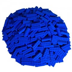 LEGO LEGO blaue Steine 2x6 Hochsteine - blue - 2456 Menge 100x Голубые кирпичи LEGO 2x6 высоких кирпичей - синие - количество 2456 100x