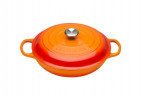 Le Creuset LE CREUSET Gourmet Profitopf Signature 30 Cm rot Профессиональный горшок LE CREUSET Gourmet Signature 30 см
