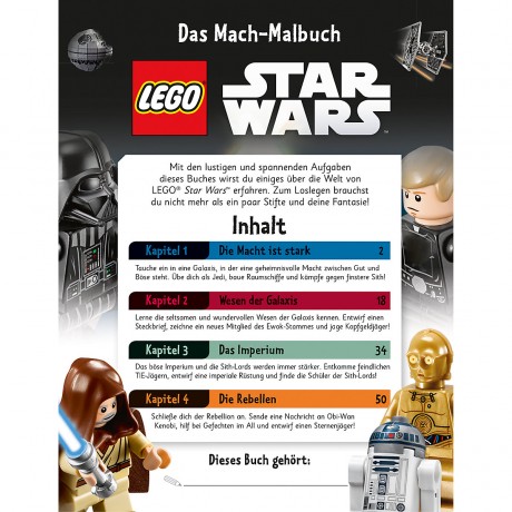 Das Mach-Malbuch: LEGO Star Wars ЛЕГО Книга