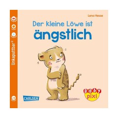 Carlsen Verlag Baby Pixi (unkaputtbar) 111: VE 5 Der kleine Lowe ist angstlich (5 Exemplare) Baby Pixi (unbreakable) 111:VE 5 Львенок боится (5 экз.)