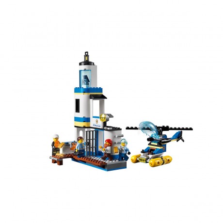 City Police 60308 Polizei und Feuerwehr im Kusteneinsatz ЛЕГО Операция береговой полиции и пожарных