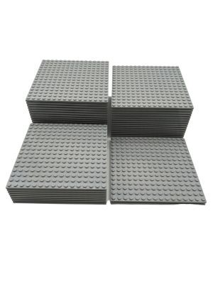 LEGO LEGO 16x16 Bauplatten Hellgrau - 10 Stuck - Light bluish grey 91405 Строительные пластины LEGO 16x16 светло-серые — 10 штук — светло-голубовато-серые 91405