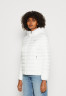 Tommy Hilfiger PADDED GLOBAL STRIPE JACKET Light jacket ecru УТЕПЛЕННАЯ КУРТКА GLOBAL STRIPE JACKET Легкая куртка экрю