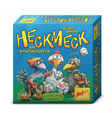 Zoch Heckmeck am Bratwurmeck 601125200, Кубиковая игра Хекмек (Германия) собирай жареных червячков и воруй у соперников, до 7 игроков, от 8 лет
