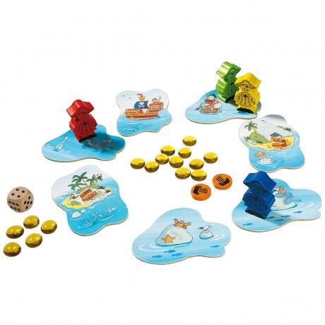 Haba HABA 4320 Mitbringspiel Gluckspiraten HABA 4320 Возьмите с собой счастливых пиратов