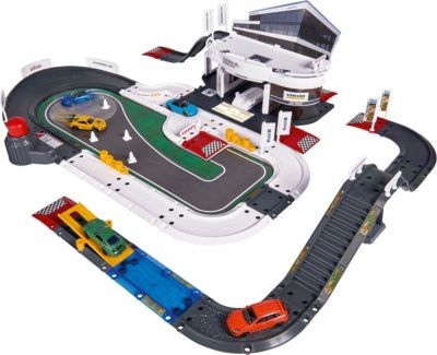 Majorette Porsche Experience Center + 5 Fahrzeuge Центр опыта Porsche + 5 автомобилей