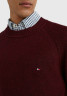 Tommy Hilfiger C-NECK Jumper deep rouge heather C-ШЕЯ Джемперы темно-красный вереск