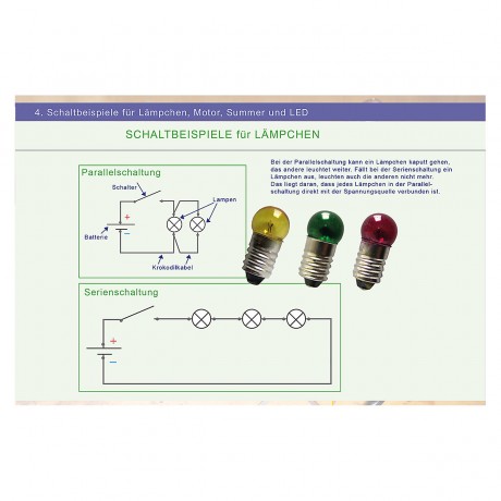 myExperimentSet Lampchen Starterset zur Elektrizitat Стартовый набор ламп для электричества