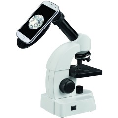 Bresser Junior 40-640x Mikroskop mit smartem Experimentier-Set mit QR-Code fur Zusatzinfos Микроскоп 40-640x с интеллектуальным набором для экспериментов с QR-кодом для получения дополнительной информации