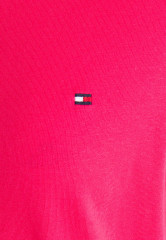 Tommy Hilfiger NEW CREW NECK TEE Basic T-shirt pink splendor ФУТБОЛКА NEW CREW NECK Базовая футболка розовое великолепие