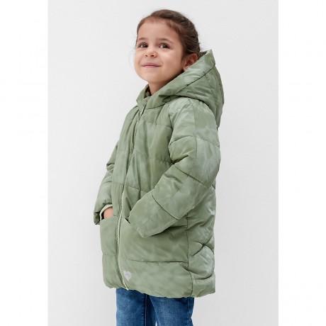 s.Oliver Steppmantel in Samt-Optik Mantel fur Madchen Стеганое пальто под бархат Пальто для девочки