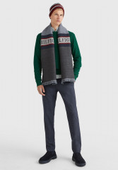 Tommy Hilfiger CORPORATE SCARF UNISEX Scarf heather grey mix КОРПОРАТИВНЫЙ ШАРФ УНИСЕКС Шарф микс вересково-серый