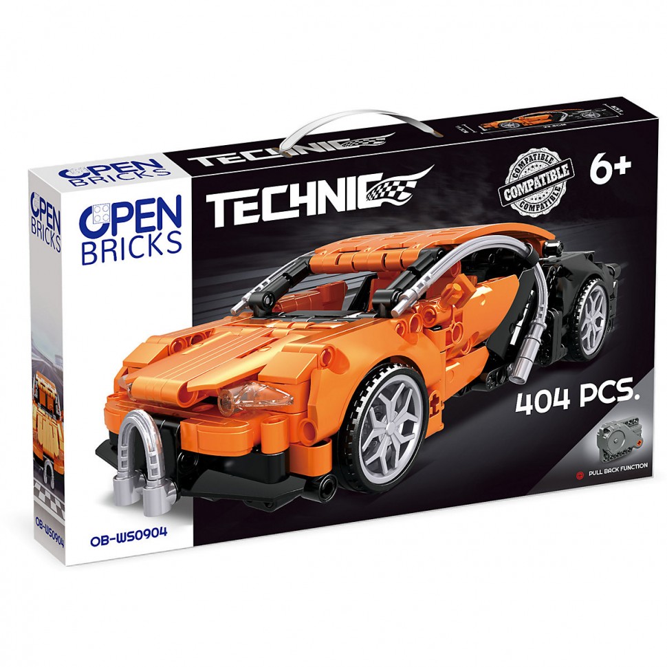 Купить Open Bricks OPEN BRICKS Sportauto orange ОТКРЫТЫЙ КИРПИЧ спортивный  автомобиль оранжевый в интернет-магазине Diskontshop.eu Германия всего за 4  563 руб. в