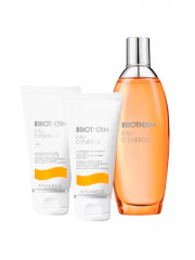 Biotherm Les Eaux Eau Energie Geschenkset Подарочный набор &quot;Biotherm&quot;: туалетная вода, гель для душа, молочко для тела