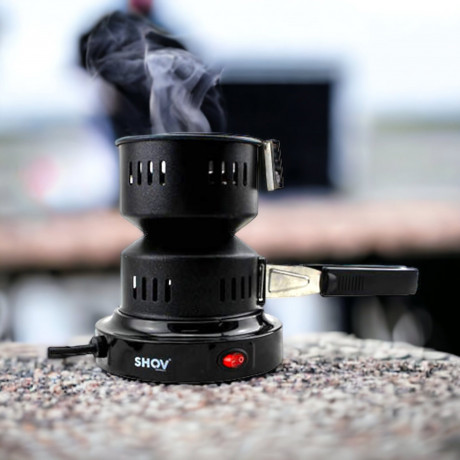 SHOV SHOV Gaskocher Shisha Elektrischer Kohleanzunder Kohlegrill 220V 650W Газовая плита SHOV, электрическая угольная зажигалка для кальяна, угольный гриль 220 В 650 Вт