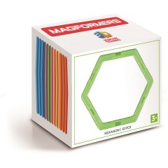 MAGFORMERS Magformers Hexagon 12 Teile Шестигранник Magformer 12 штук