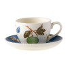 Wedgwood Wedgwood 'Sarah?s Garden' Kaffeetasse / Teetasse 0,20 L mit Untertasse Blau 2-tlg. Wedgwood "Sarah"s Garden" Чашка кофейная/чайная 0,20 л с блюдцем синего цвета, 2 предм.