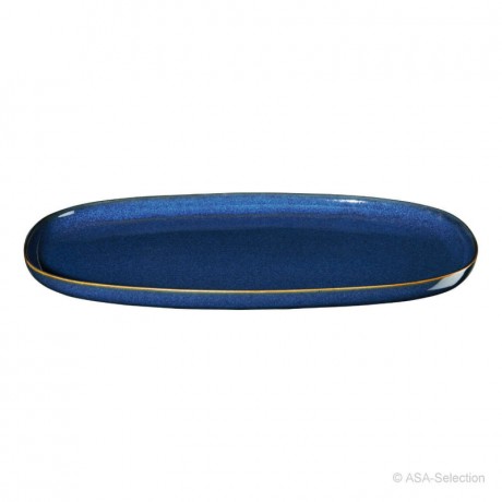 ASA SELECTION ASA Saisons Midnight Blue Platte oval 31x18x2 cm ASA Seasons Midnight Blue Блюдо овальное 31x18x2 см