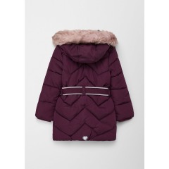 s.Oliver Steppmantel mit abnehmbarer Kunstfellblende Mantel fur Madchen Стеганое пальто с отстегивающейся опушкой из искусственного меха Пальто для девочки