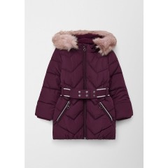 s.Oliver Steppmantel mit abnehmbarer Kunstfellblende Mantel fur Madchen Стеганое пальто с отстегивающейся опушкой из искусственного меха Пальто для девочки