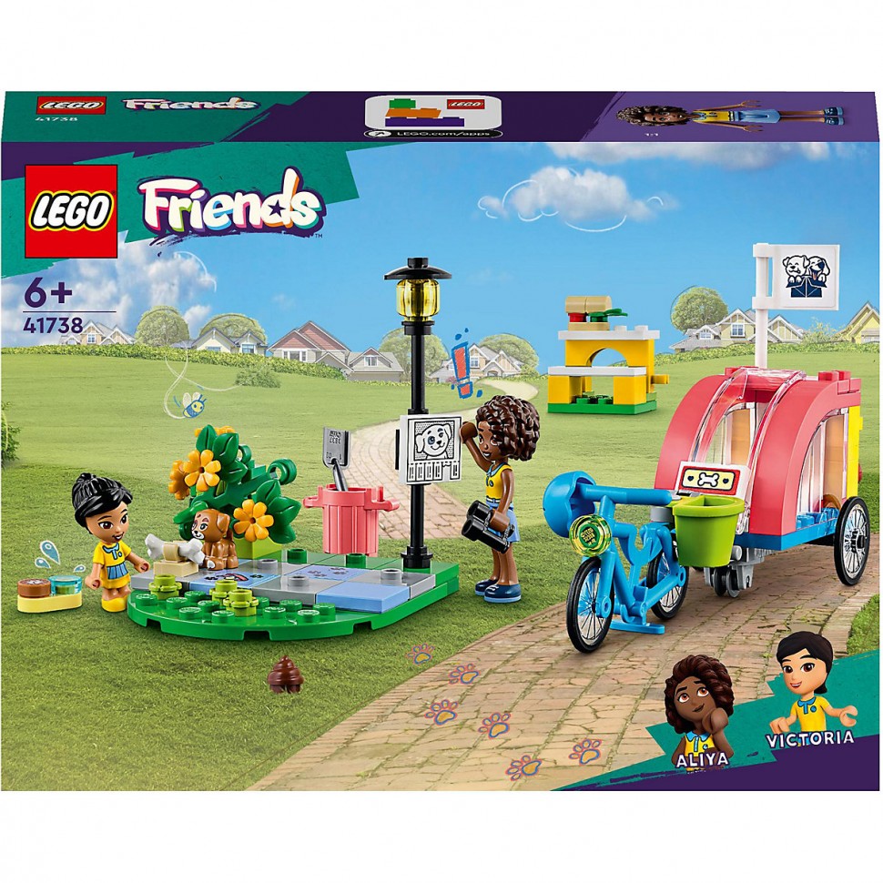 Купить LEGO LEGO Friends 41738 Hunderettungsfahrrad LEGO Friends 41738  Велосипед для спасения собак в интернет-магазине Diskontshop.eu Германия  всего за 1 303 руб. в