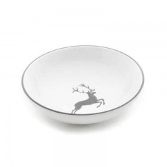 Gmundner Keramik Gmundner Keramik Grauer Hirsch Schale gross 17x4,8cm / 0,2 L Миска Gmundner Ceramics Grey Deer, большая 17x4,8 см / 0,2 л