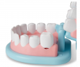 Melissa & Doug Super Smile Dentist Playset, 26 Pieces, Игровой набор стоматолог для детей от 3 лет США, 26 предметов, набор зубного врача с инструментами для ролевой игры и развития моторики, разноцветный