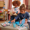 Melissa & Doug Super Smile Dentist Playset, 26 Pieces, Игровой набор стоматолог для детей от 3 лет США, 26 предметов, набор зубного врача с инструментами для ролевой игры и развития моторики, разноцветный