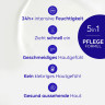 NIVEA In-Dusch Body Milk, 400 ml, Нивеа Молочко для тела в душе, миндальное масло, 24ч увлажнение, 5 в 1, 400 мл