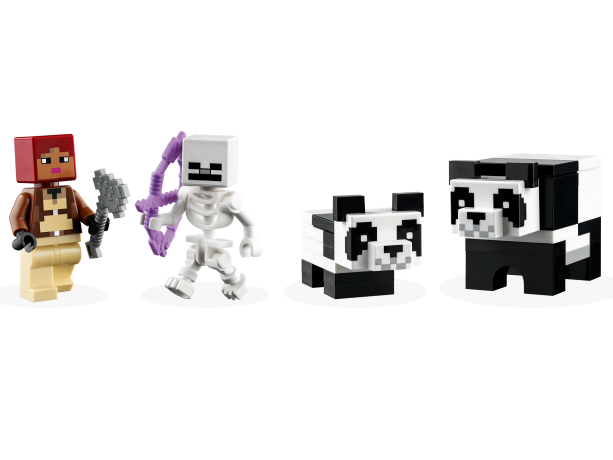 Lego Das Pandahaus Дом панды