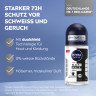 NIVEA MEN Black & White Invisible Original Anti-Transpirant Roll-On, 50 ml, Нивеа Мужской антиперспирант ролик, невидимый, защита одежды от пятен, 72ч защита, 50 мл