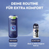 NIVEA MEN Black & White Invisible Original Anti-Transpirant Roll-On, 50 ml, Нивеа Мужской антиперспирант ролик, невидимый, защита одежды от пятен, 72ч защита, 50 мл