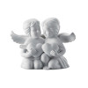 Rosenthal Rosenthal Engelpaar mit Herz mittel weiss matt 11 cm Rosenthal пара ангелов с сердцем средний белый матовый 11 см