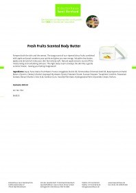 Krauterhaus Sanct Bernhardt Set: Cheeky Fruits / Aroma Shower and Body ButterSet of 2