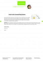 Krauterhaus Sanct Bernhardt Set: Cheeky Fruits / Aroma Shower and Body ButterSet of 2