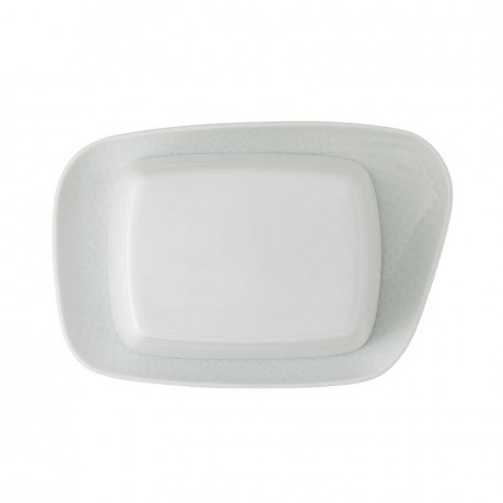 Rosenthal Rosenthal Junto Weiss - Porzellan Butterdose 250 g Rosenthal Junto Weiss - Фарфоровая масленка 250 г
