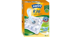 Swirl Swirl Staubsaugerbeutel R36 EcoPor 4 Stuck   Вихревые мешки для пылесоса R36 EcoPor 4 шт.