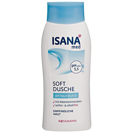 ISANA med Soft Duschgel Гель для душа Мягкий для чувствительной кожи 250 г