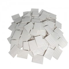 LEGO LEGO 6x8 Platten Weiss - 50 Stueck - White Plate 3036 Белые тарелки LEGO 6x8 - 50 штук - Белая тарелка 3036