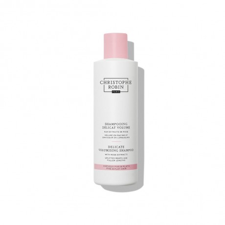 Christophe Robin Delicate Volumising Shampoo with Rose Extracts  Нежный шампунь для объема с экстрактом розы