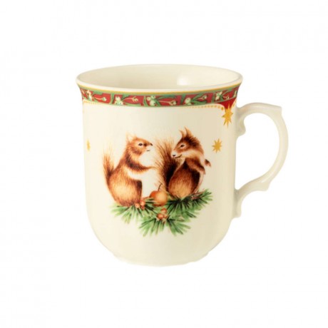 Seltmann Weiden Seltmann Weiden Marie-Luise Weihnachtsnostalgie Becher mit Henkel 0,27 L Seltmann Weiden Marie-Luise Рождественская кружка ностальгии с ручкой 0,27 л