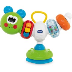 CHICCO Hochstuhlspielzeug Phill die Raupe Игрушка гусеница Филла на стульчике для кормления