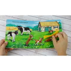 Loewe Verlag Mein Filzklappenbuch: Was versteckt sich auf dem Bauernhof? Моя книжечка из фетра: Что спрятано на ферме?